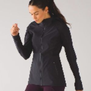 Lululemon sleet sprinter jacket black